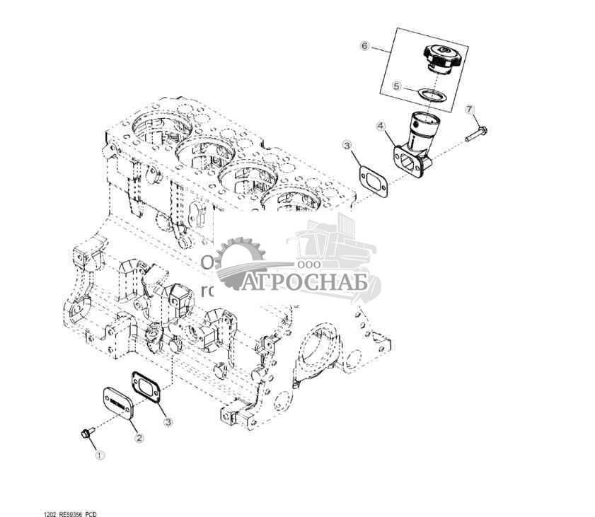 1202 Маслоналивная горловина 